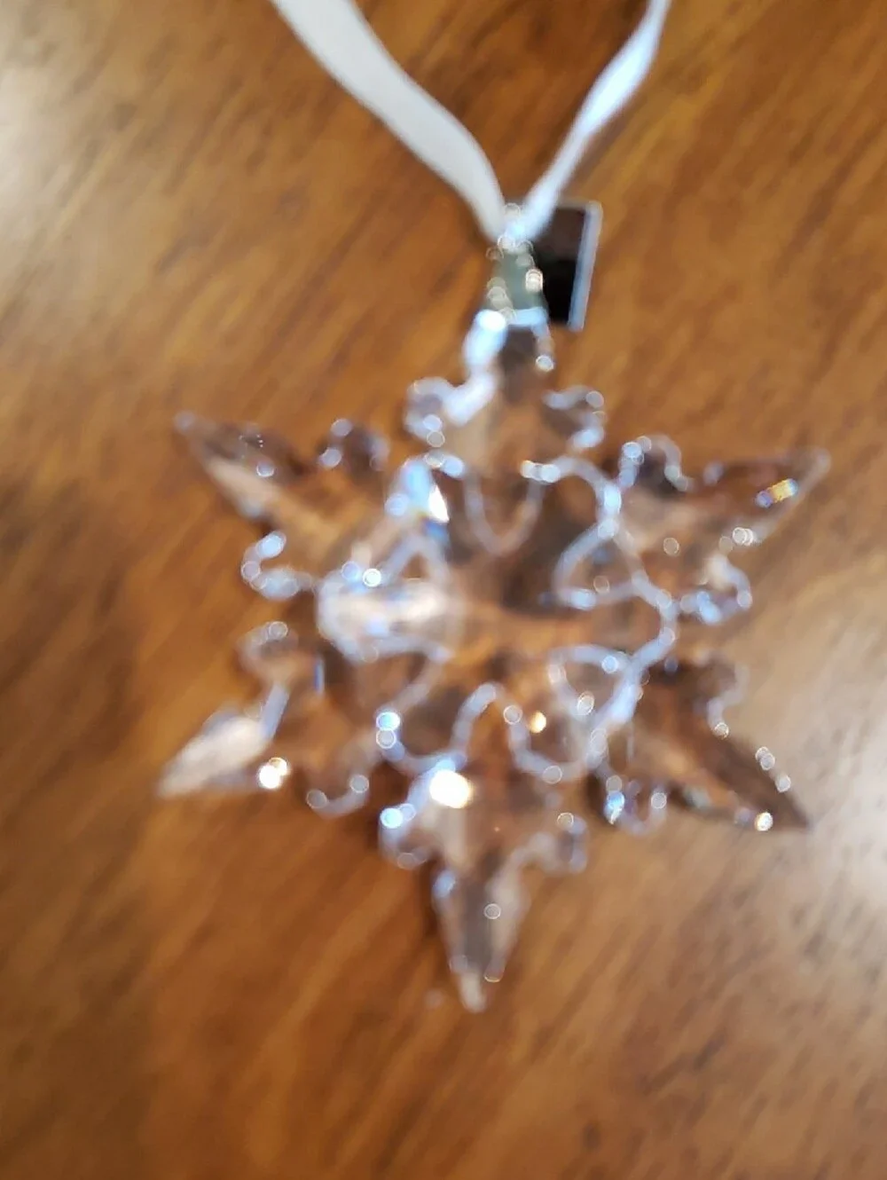 Swarovski Annual Edition Ornament 2020 Clear Crystal Snowflake Ornament